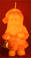 Babbo Natale con glitter